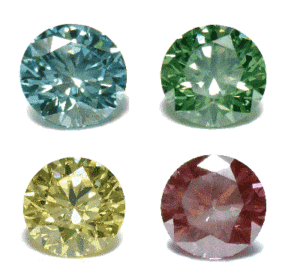 Colored Diamond Irradiation