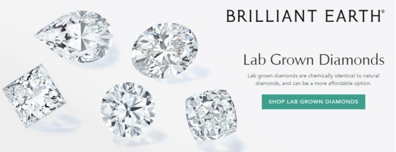 Brilliant Earth lab grown diamonds