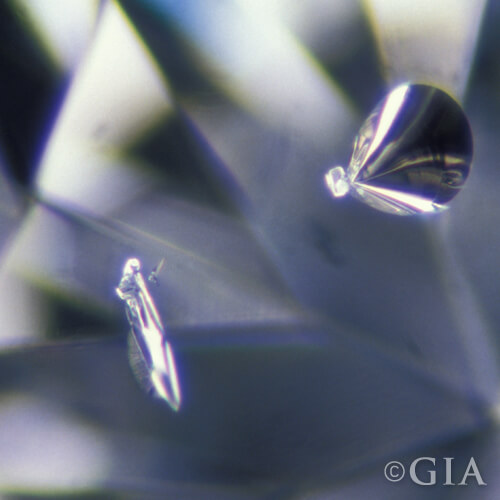 Crystal type inclusion