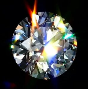 Diamond Rainbow reflection