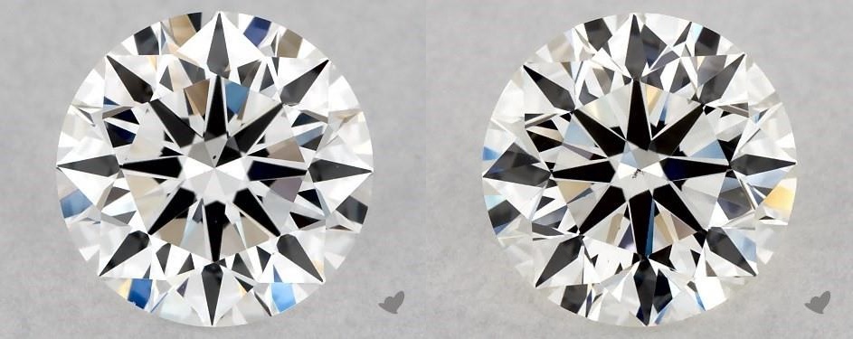 D vs J color diamonds