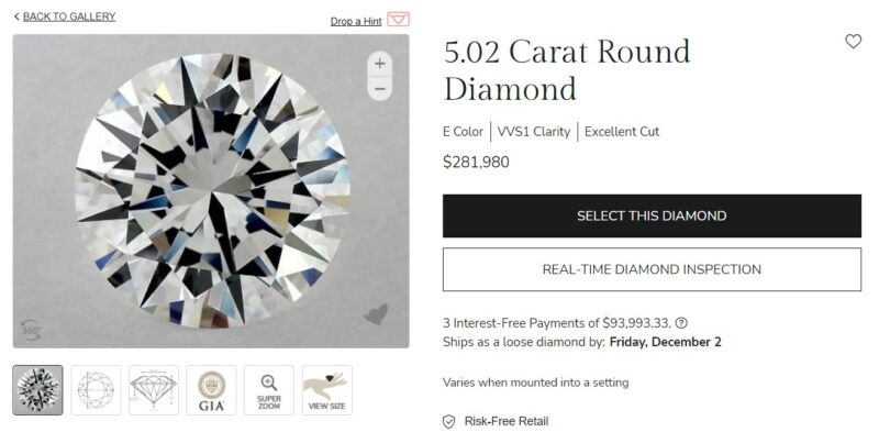 Most-expensive-5-carat-diamond