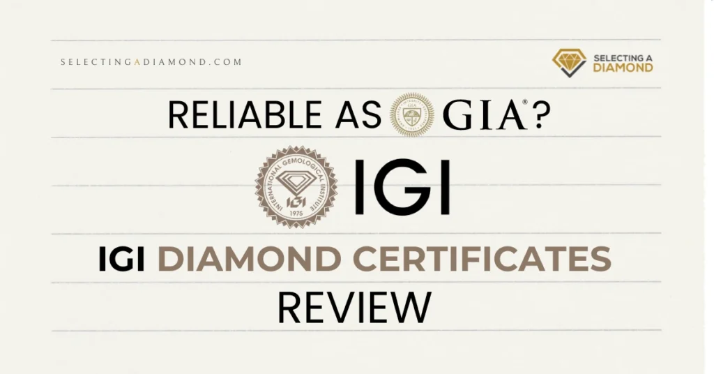Reliable as GIA? IGI Diamond Certification Review - IGI Lab