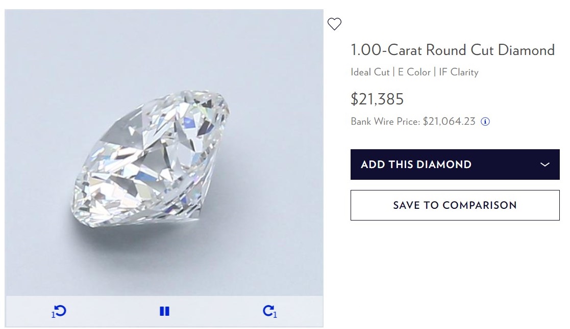 How Much is a 1 Carat Diamond? Carat Pricing Explained Selecting A