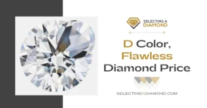 1 Carat D color Flawless Diamond Price 3x of an Average Carat!