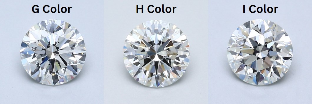 G vs H vs I color 1 Carat Diamond BN