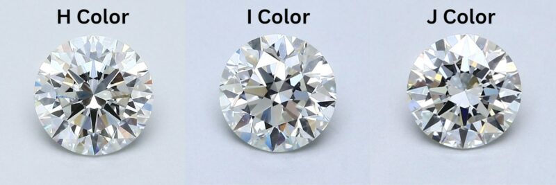 H vs I vs J color 1 Carat Diamond BN