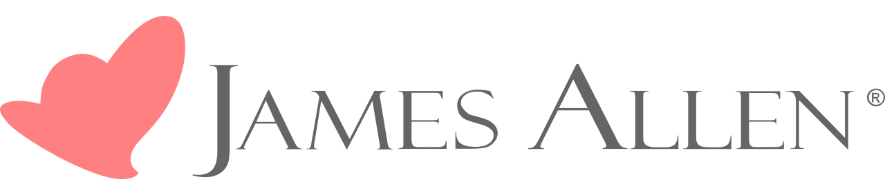 James Allen Logo selecting a diamond