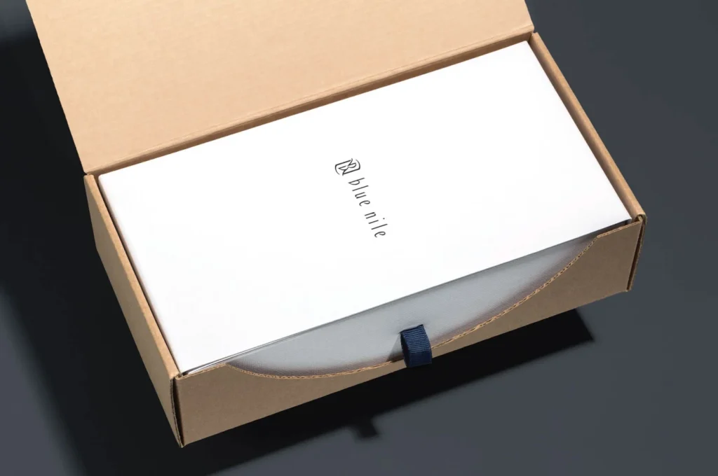 Engagement Ring Packaging from Blue Nile 1