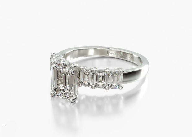 Side Stone Ring Engagement Ring Styles and Settings Types