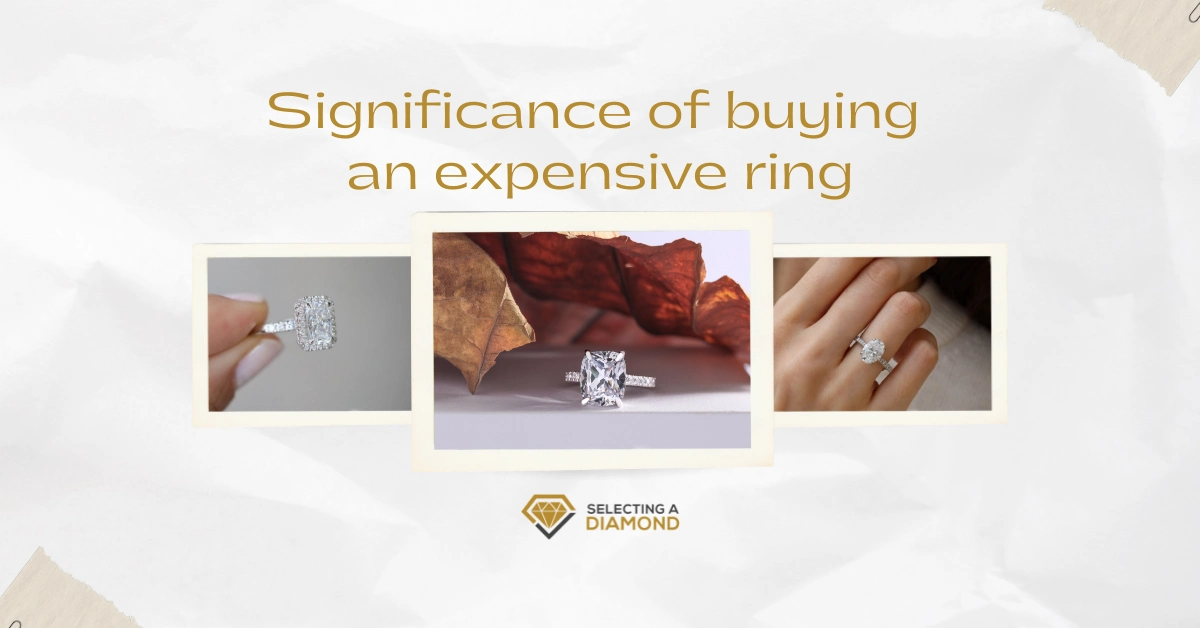 Significance of buying an expensive ring