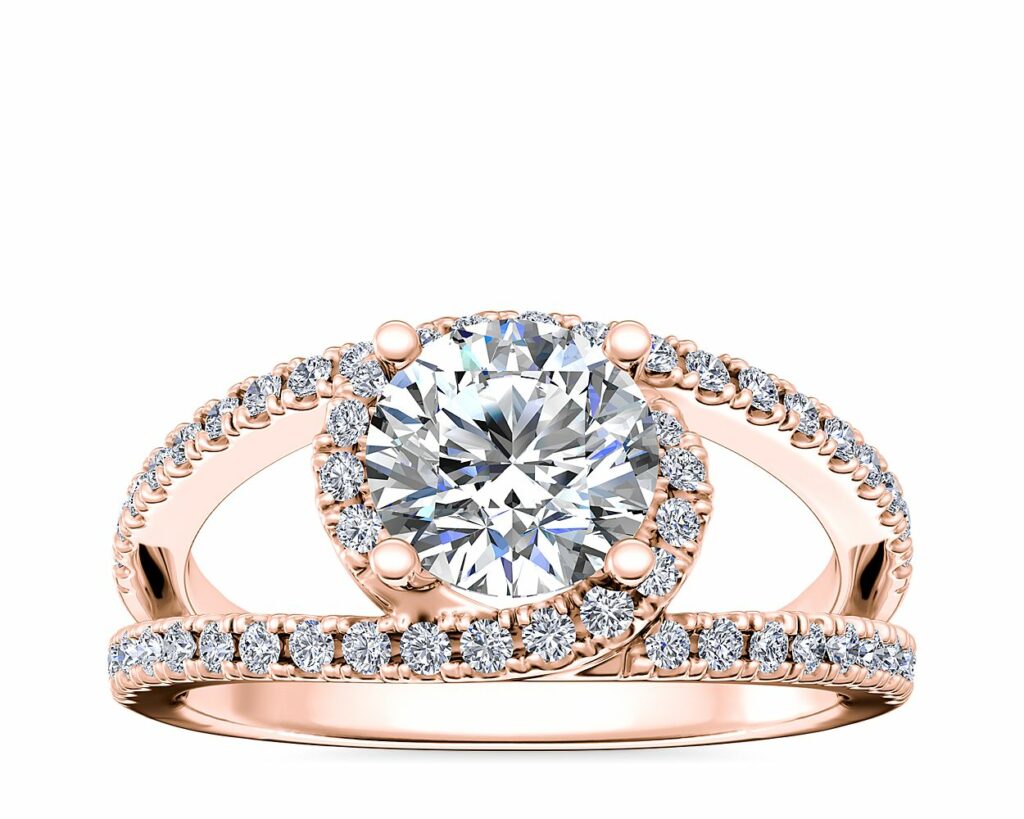 split shank Ring Engagement Ring Styles and Settings Types