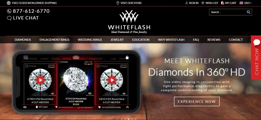 White Flash Online Store