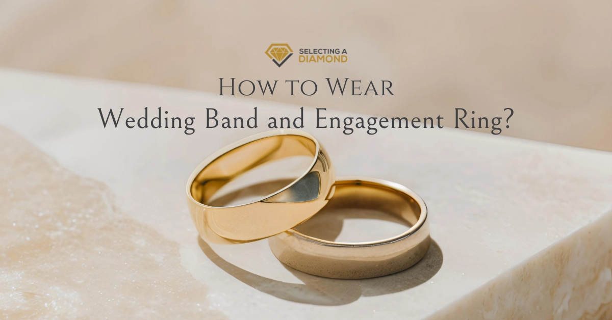 How to Wear Wedding Band and Engagement Ring