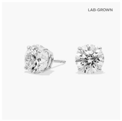 Lab Grown Diamond Earrings