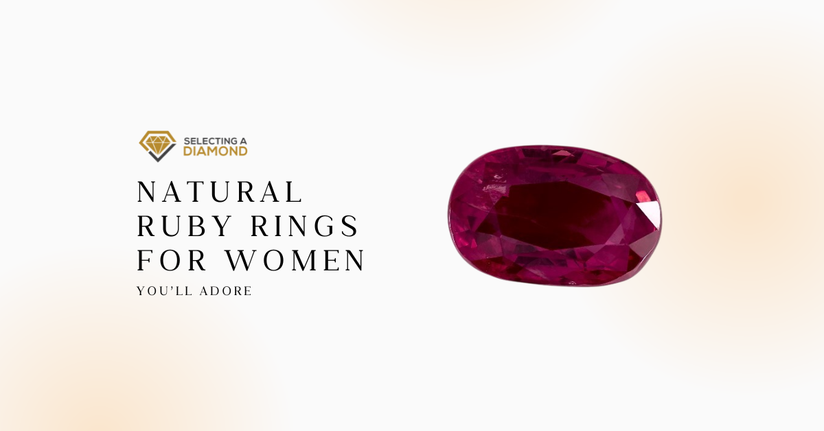 Natural Ruby Rings for Women