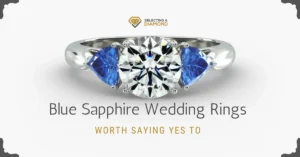 Blue Sapphire Wedding Rings Blue Sapphire Wedding Rings